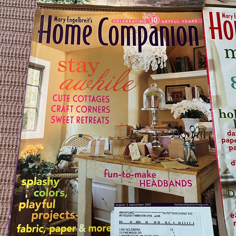 Mary Engelbreits Home Companion Magazine Collection 8 - Picture 9 of 11